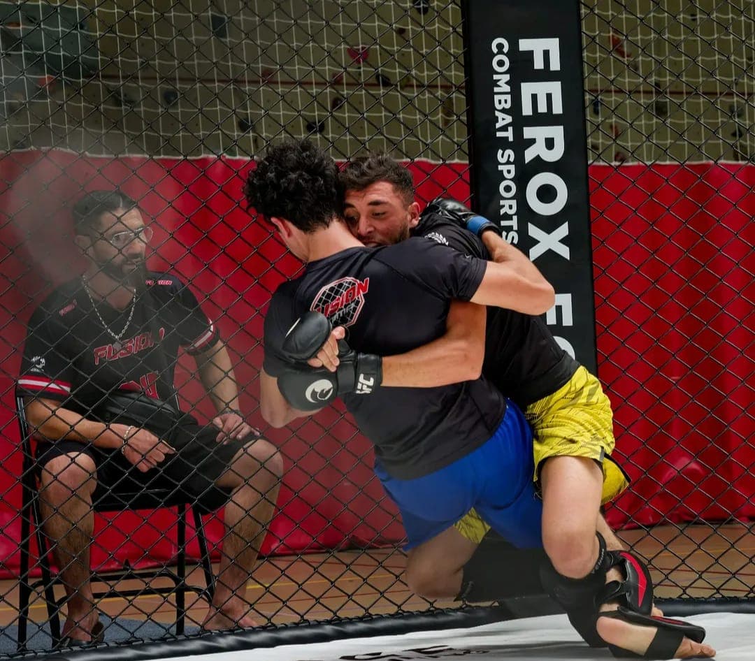 Groupe Adultes du club Fusion MMA