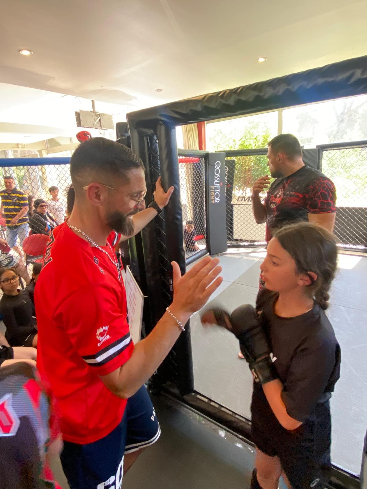 Les conseils du coach avant le passage dans la cage